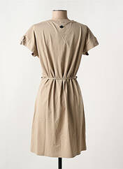 Robe mi-longue marron LUHTA pour femme seconde vue