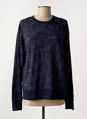 Sweat-shirt bleu RAGWEAR pour femme