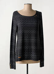 T-shirt gris RAGWEAR pour femme seconde vue