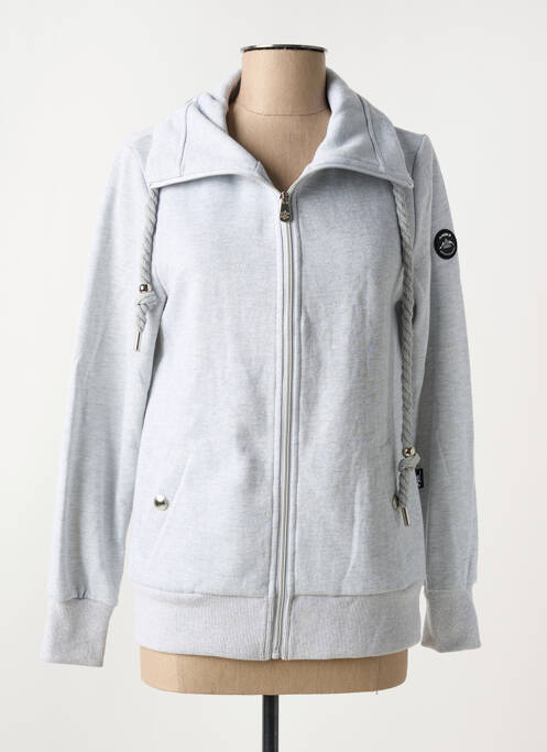 Veste casual poches gris ANGELE femme