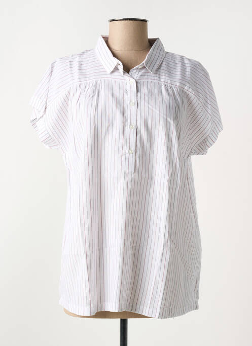 Blouse blanc ELLE EST OU LA MER pour femme