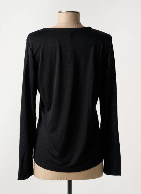 T-shirt noir SUN VALLEY pour femme