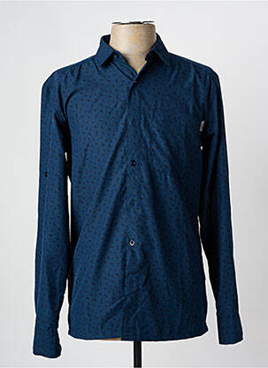 Chemise manches longues imprimé fantaisie bleu REGATTA homme