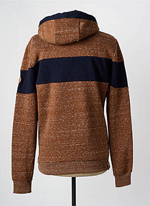 Sweat-shirt à capuche manches longues manches longues marron RAGWEAR homme