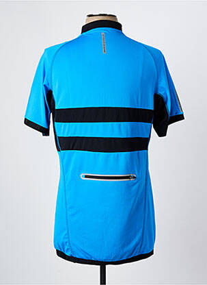 T-shirt coupe cintrée manches courtes bleu RUKKA homme