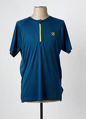 T-shirt coupe droite manches courtes bleu DARE 2 BE homme