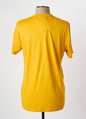 T-shirt coupe cintrée manches courtes jaune ELLE EST OU LA MER homme