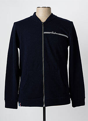 Veste casual coupe droite bleu SKIDRESS homme
