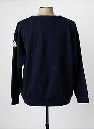 Pull col rond manches longues bleu SKIDRESS homme