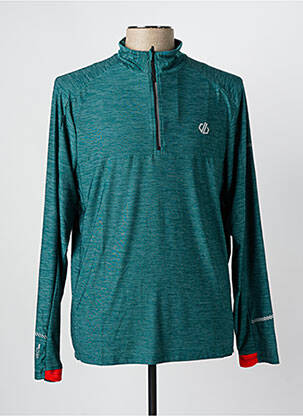 T-shirt stretch manches longues vert DARE 2 BE homme