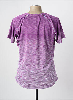 T-shirt coupe cintrée manches courtes violet REGATTA homme