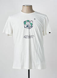 T-shirt coupe droite manches courtes blanc RAGWEAR homme