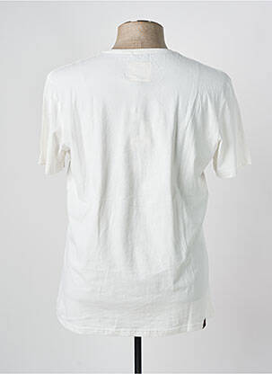 T-shirt coupe droite manches courtes blanc RAGWEAR homme