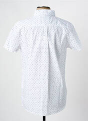 Chemise manches courtes blanc ELLE EST OU LA MER pour homme seconde vue