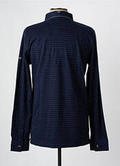 Polo bleu ELLE EST OU LA MER pour homme seconde vue