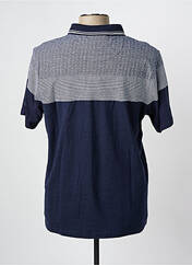 Polo bleu ELLE EST OU LA MER pour homme seconde vue