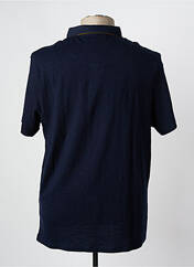 Polo bleu ELLE EST OU LA MER pour homme seconde vue