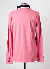 Polo rose ELLE EST OU LA MER pour homme seconde vue