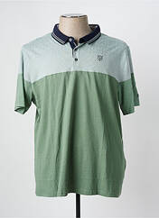 Polo vert ELLE EST OU LA MER pour homme seconde vue