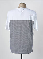 T-shirt blanc ELLE EST OU LA MER pour homme seconde vue