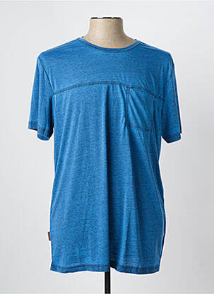T-shirt bleu RAGWEAR pour homme