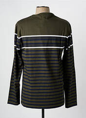 T-shirt vert ELLE EST OU LA MER pour homme seconde vue