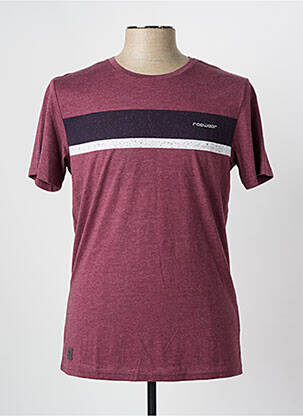 T-shirt violet RAGWEAR pour homme