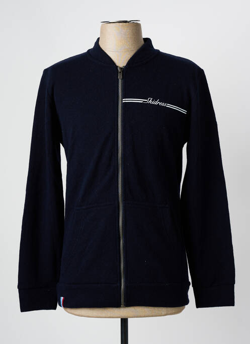 Veste casual manches longues bleu SKIDRESS homme