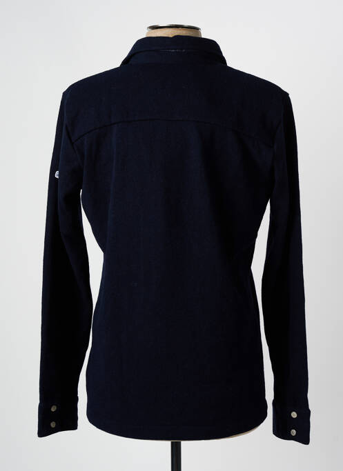 Veste casual fermeture boutonnée sur le devant bleu SKIDRESS homme