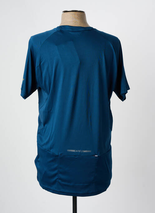 T-shirt coupe droite manches courtes bleu DARE 2 BE homme