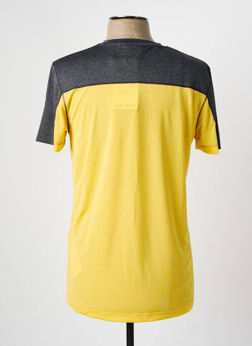 T-shirt coupe cintrée manches courtes jaune LAFUMA homme