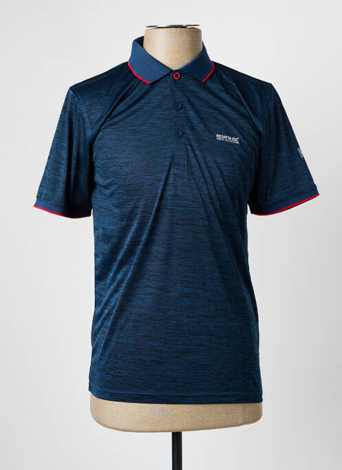 Polo coupe cintrée manches courtes bleu REGATTA homme