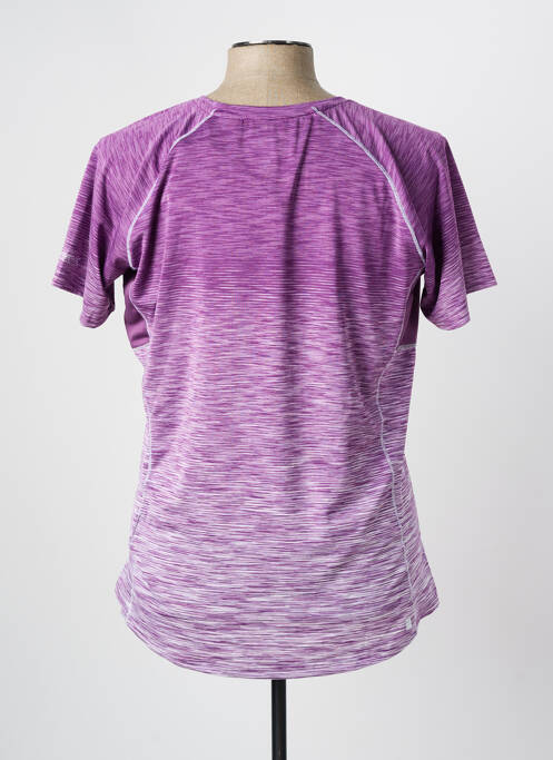 T-shirt coupe cintrée manches courtes violet REGATTA homme