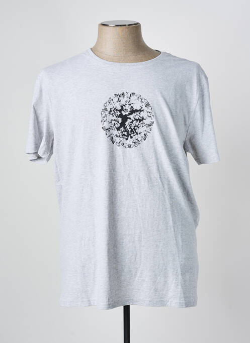 T-shirt coupe droite manches courtes gris RAGWEAR homme