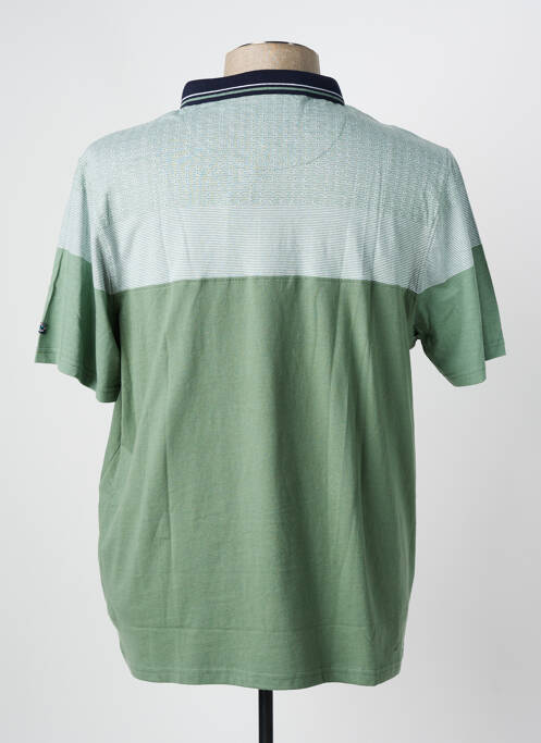 Polo vert ELLE EST OU LA MER homme