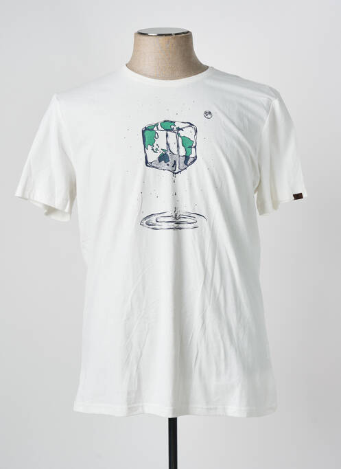 T-shirt blanc RAGWEAR homme