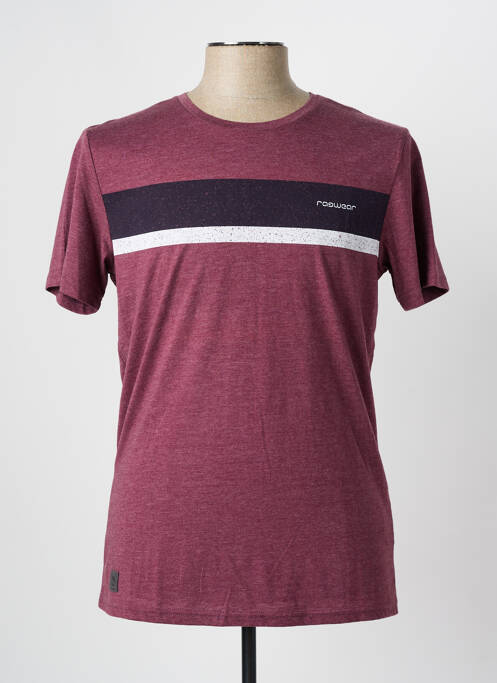T-shirt violet RAGWEAR pour homme