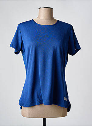 T-shirt stretch manches courtes bleu LAFUMA femme