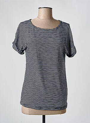 T-shirt coupe droite manches courtes noir LUHTA femme