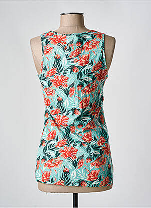 Débardeur stretch sans manche vert RAGWEAR femme