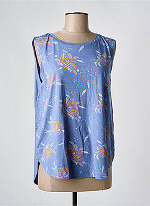 Débardeur stretch sans manche bleu RAGWEAR femme