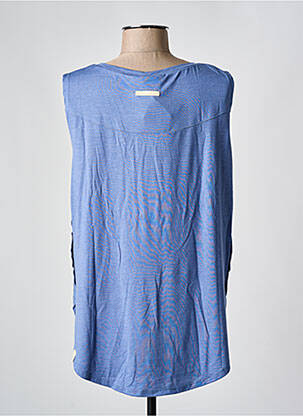 Débardeur stretch sans manche bleu RAGWEAR femme