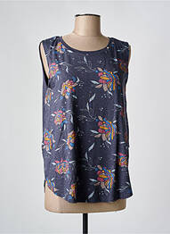 Débardeur coupe droite sans manche bleu fonce RAGWEAR femme