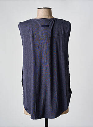 Débardeur stretch sans manche bleu fonce RAGWEAR femme