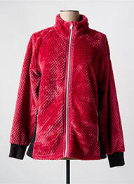 Polaire coupe cintrée rouge ANGELE femme