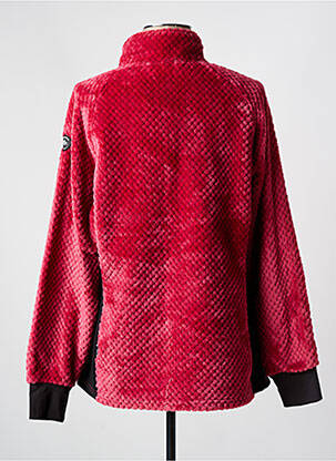 Polaire coupe cintrée rouge ANGELE femme