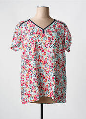 Blouse rouge ELLE EST OU LA MER pour femme seconde vue