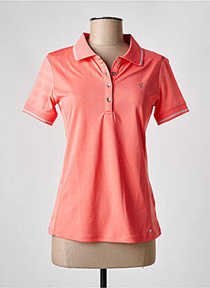 Polo orange LUHTA pour femme