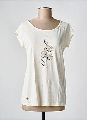 T-shirt beige RAGWEAR pour femme