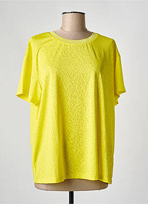 T-shirt jaune LUHTA pour femme